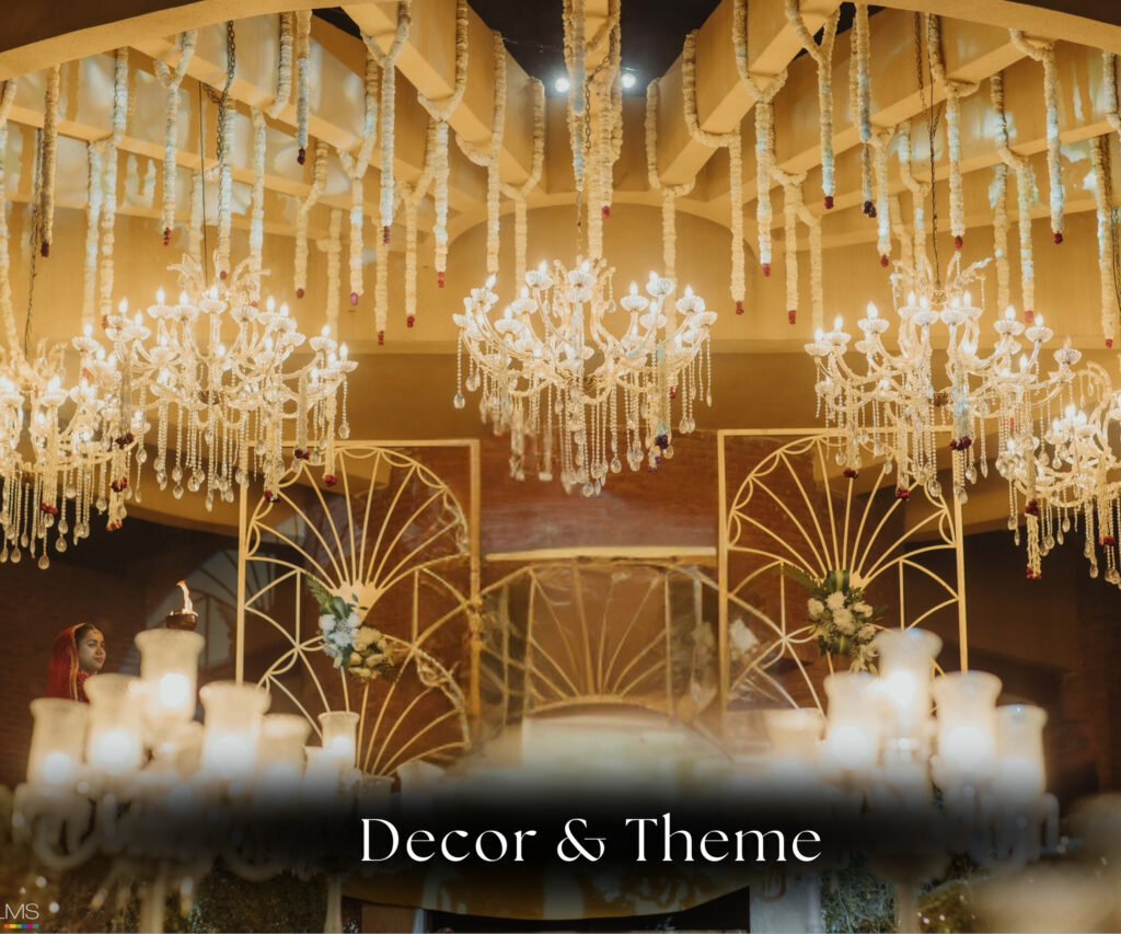 modern wedding theme decor pastel floral setup India
grand wedding stage decor and mandap design Delhi NCR